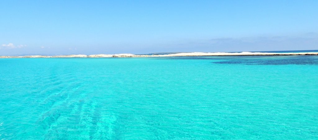 alt aguas azules de Formentera